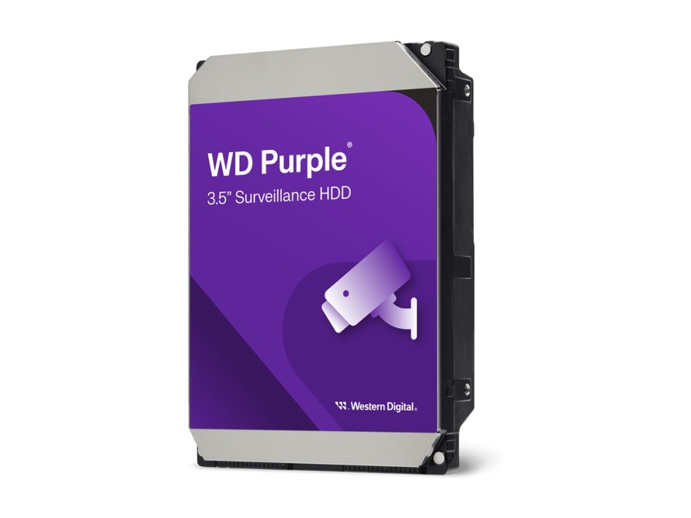 WD Purple Surveillance WD44PURZ - Hårddisk - 4 TB - inbyggd - 3.5 - SATA 6Gb/s - buffert: 128 MB | Datorkomponenter - Hårddisk & Lagring - Interna hårddiskar | GameStuff