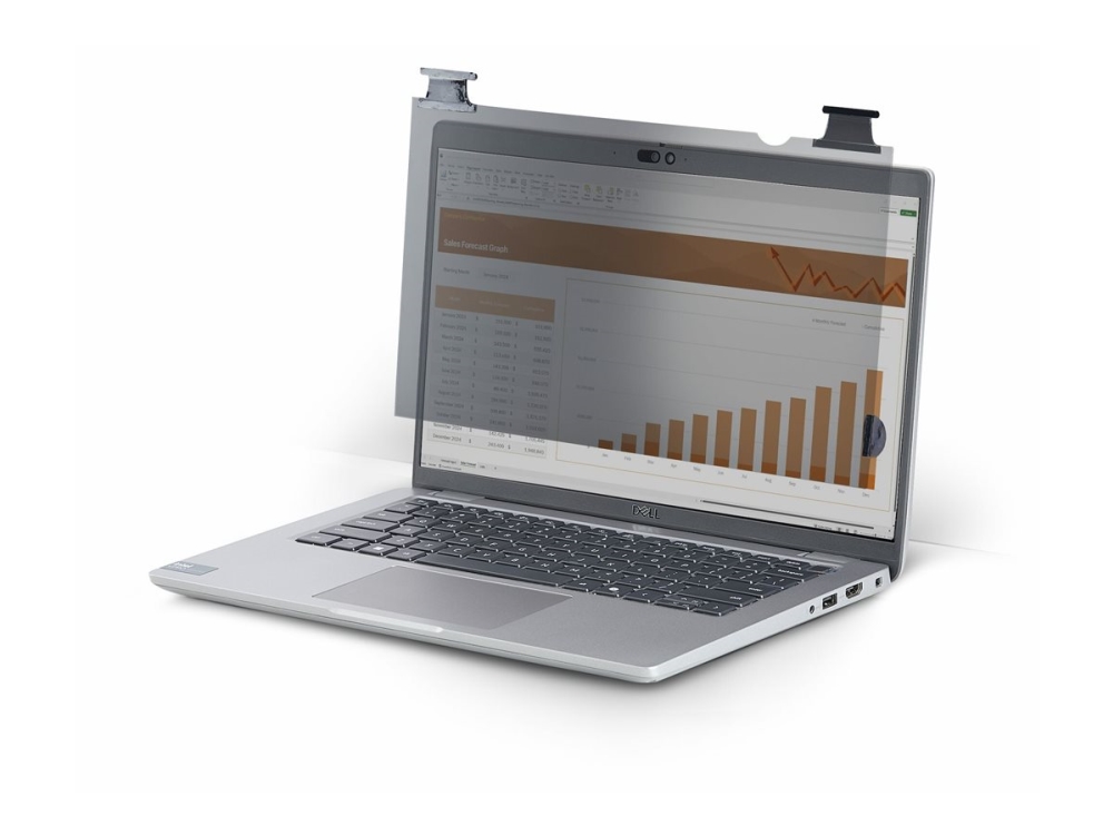Startech.Com 13.3-Inch 16:10 Bright Privacy Screen Filter With Touch, Flip-Over, 75% Light Transmittance, Anti-Glare Privacy Filter, +/- 30 Deg. View