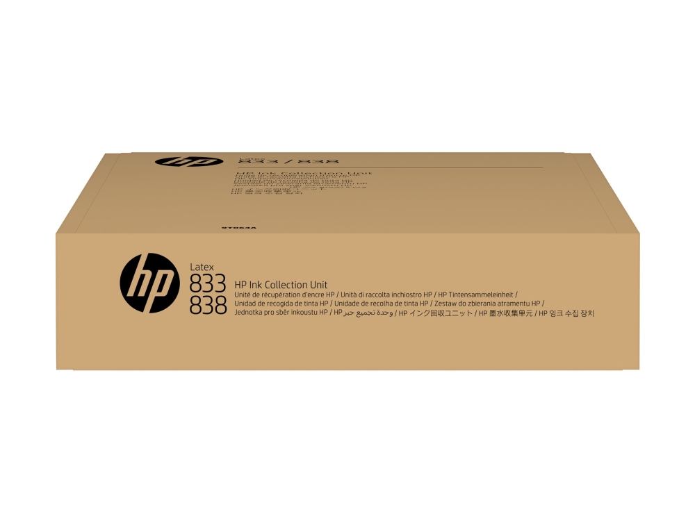 Hp 833/838 Latex-Tintenauffangeinheit (2Er-Packung), Tintenstrahl, Singapur, Malaysia, 2 Stück(E)