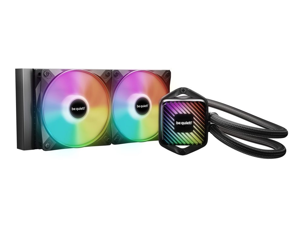 be quiet! Pure Loop 3 LX - Kylsystem med vätska till processorn - Elementstorlek: 240 mm - (för: LGA1851, LGA1700, LGA1200, LGA1151, LGA1150, LGA1155, AM4, AM5) - 120 mm | Datorkomponenter - Kylning & moddning - CPU Kylning | GameStuff