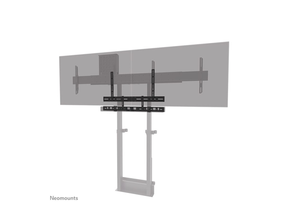 Neomounts AV30-500BL - Monteringssæt (monteringsbøjle) - for videobarre - universal - sort - skærmstørrelse: 43-110 - VESA-monterbar