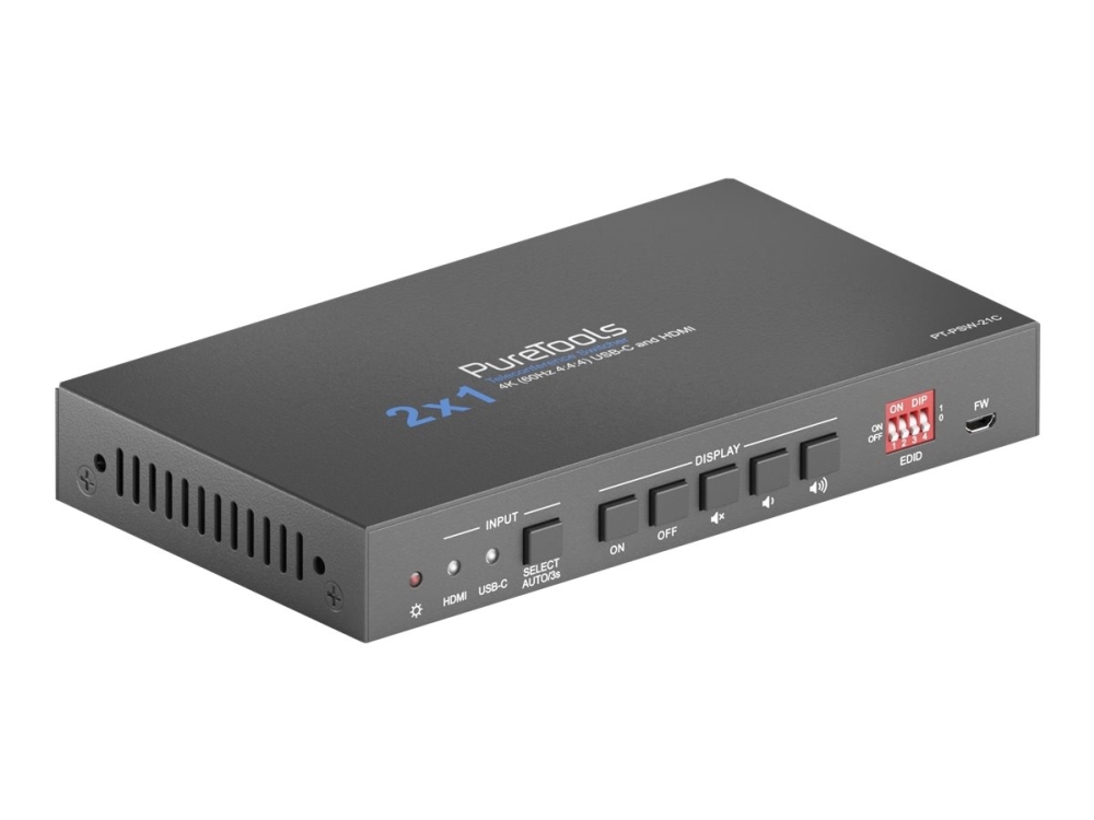 Purelink Puretools Pt-Psw-21C - Multi-Format To Hdmi Converter / Switcher / Audio Disembedder