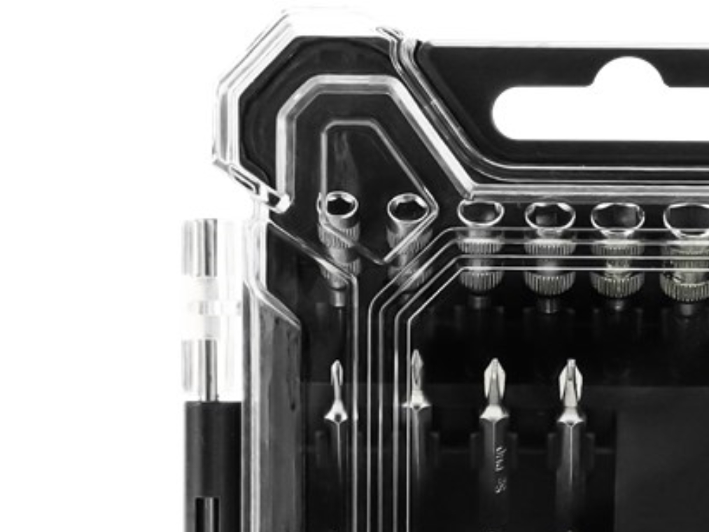 Skruvmejsel-set med 26-delars bitsats | Rengöring - Avtorkning - Trasor och liknande - Dammborstar | GameStuff