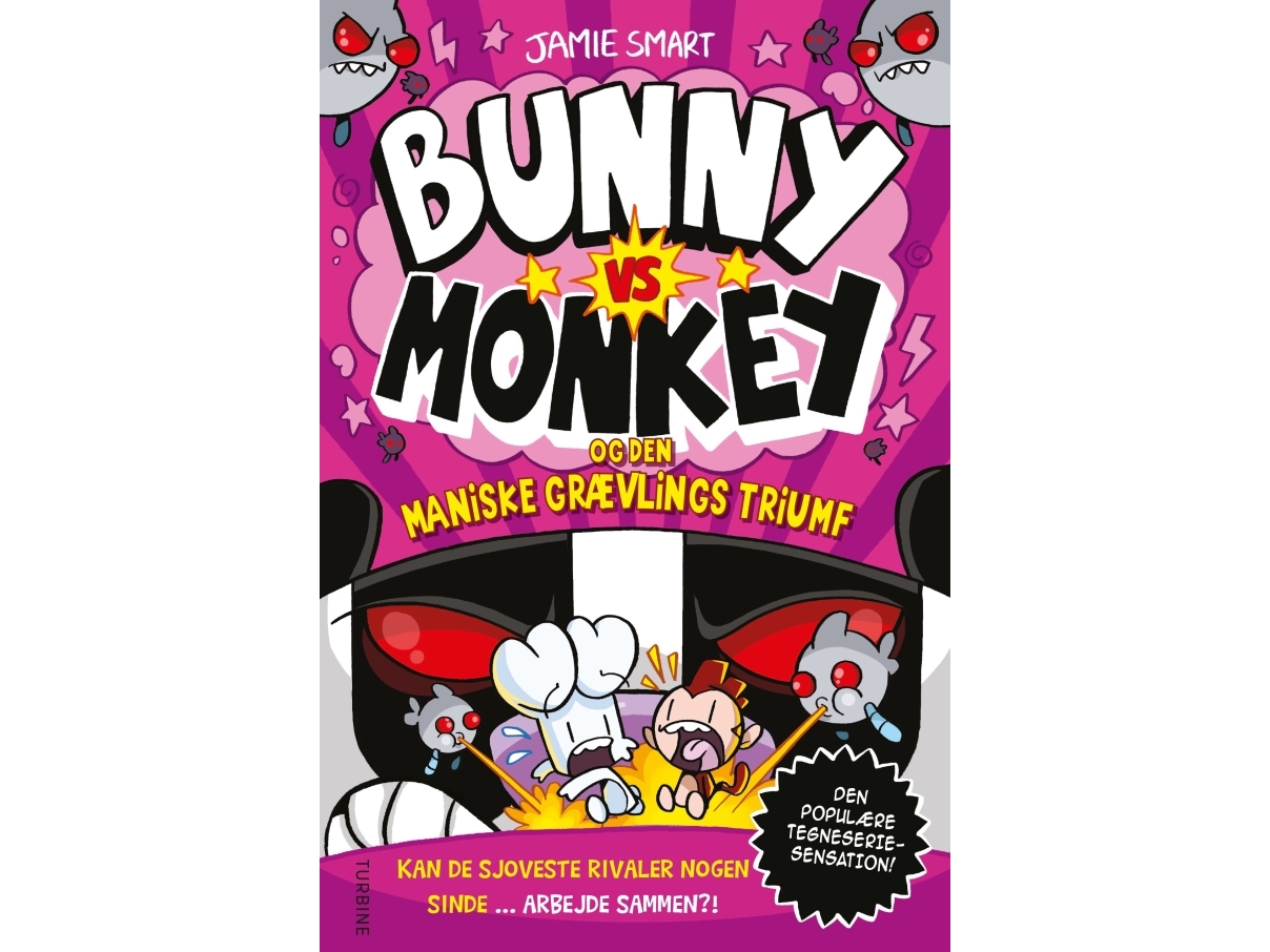 Bunny Vs Monkey Og Den Maniske Grævlings Triumf | Jamie Smart