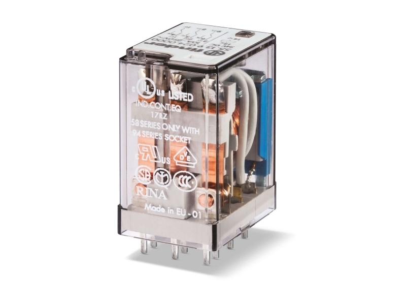 Finder 55.13.9.012.0000 Druckrelais 12 V/Dc 10 A 3 X Schalter 10 Stück