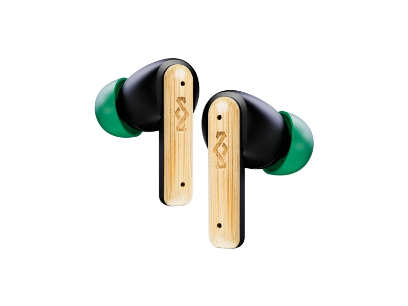 The House Of Marley LITTLE BIRD, Trådløs, 20 - 20000 Hz, Opkald/musik, Headset, Sort