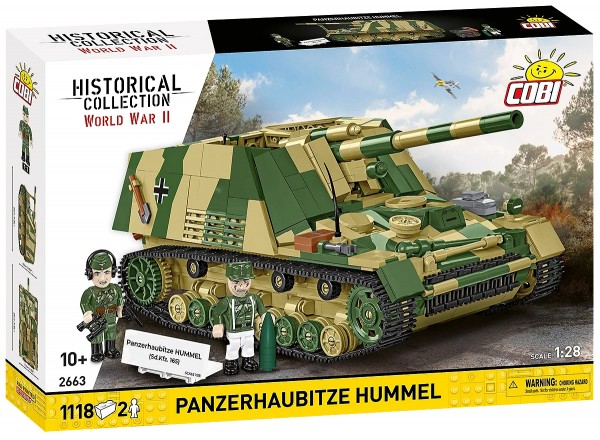 Cobi Blocks Panzehaubitz e Hummel 1118 stk.
