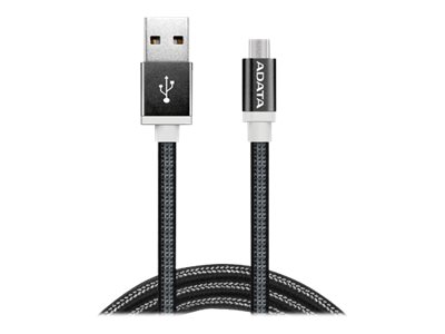 Adata - Usb-Kabel - Micro-Usb Type B (Han) Til Usb (Han) - 1 M - Sort