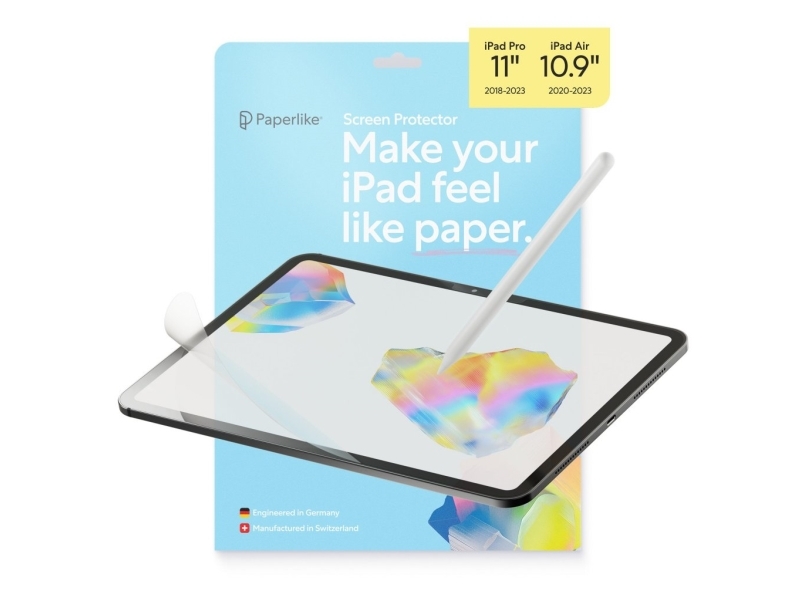 Paperlike Paperlike Beskyttelsesfilm 3.0 Til Apple Ipad Pro 11" 2018 / 2020 / 2021 / 2022 / Air 10.9" 2020 / 2022 [2 Pack]