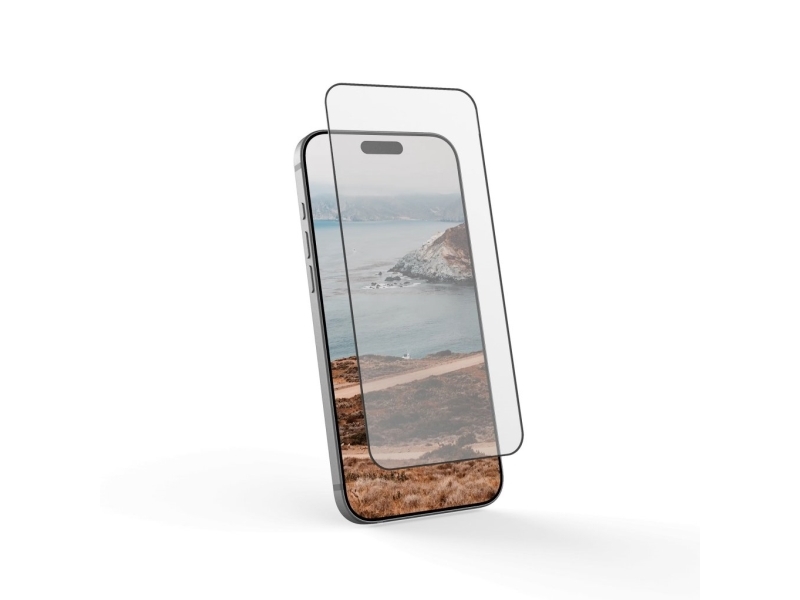 Uag Glass Shield Hærdet Glas Til Iphone 17 Pro Max, Med Sort Ramme
