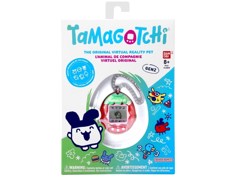 TAMAGOTCHI Interaktivt digitalt husdjur Fresh Strawberry | Radiostyrd - Övriga - Reservdelar och tillbehör | GameStuff