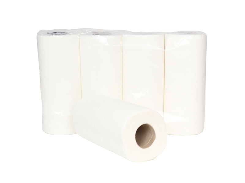 Papierhandtuch Cleanline 2-Lagig Weiß 16M 64Blätter 32Rollen/Packung