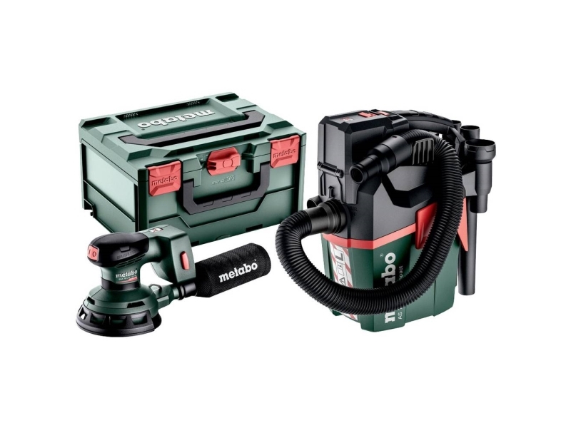 Metabo 691199000 Batteridreven Excentrisk Sliber Børsteløs, Kuffert, Uden Batteri, Uden Oplader 18 V Ø 125 Mm - Solo