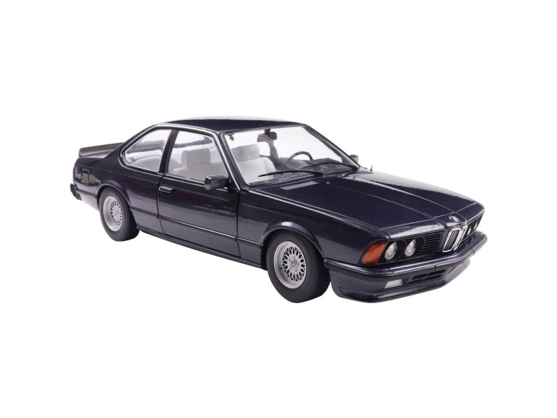 Solido Personbil model BMW 635 CSI (E24) macao blå Færdig model Personbil modelbyg