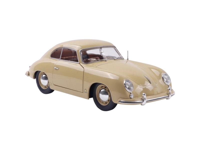 Solido Pkw Modell Porsche 356 Pre-A Braun Fertigmodell Pkw Modellbau