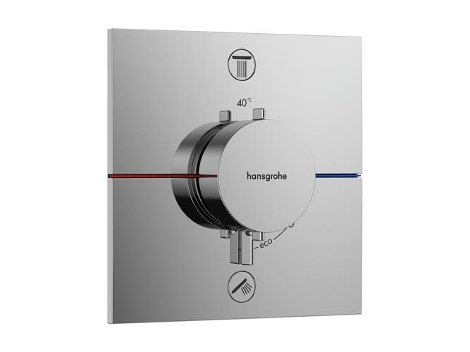 Thermostat Indb Wählen Sie E 2/Auslass Chrom