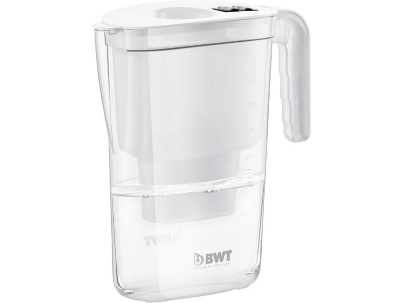 BWT Vida, Vattenfilter kanna, 2,6 l, Transparent, Vit | Köksutrustning - Vattenfiltrering - Vattenfiltreringskanna | GameStuff