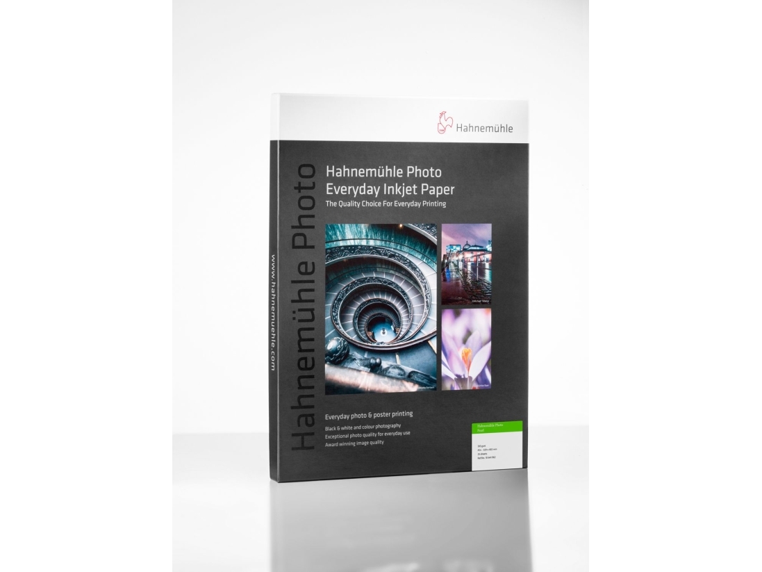 Hahnemühle 10641962, Pärlemorfärgad, 310 g/m ^, A3+, Vit, 25 styck | Papper & Emballage - Vitt papper - Fotopapper | GameStuff