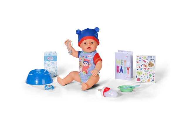 Baby Born @ Jonas 43Cm, Baby Dukke, Dreng, 3 År, Dreng/Pige, 430 Mm, Flerfarvet