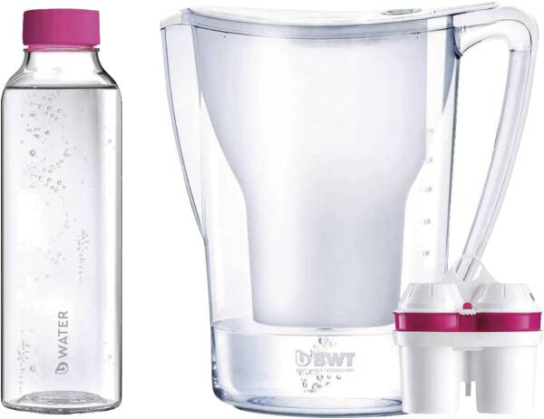 BWT Aqualizer Home, Kande vandfilter, 2,7 L, Transparent, Hvid