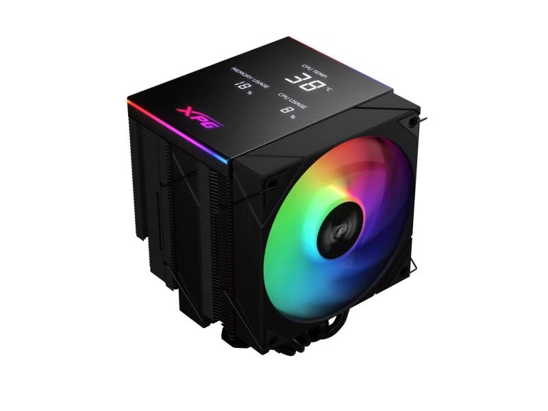 Xpg Enfriador De Aire Para Cpu Maestro Plus 62Da, Luftkühlung, 12 Cm, Schwarz