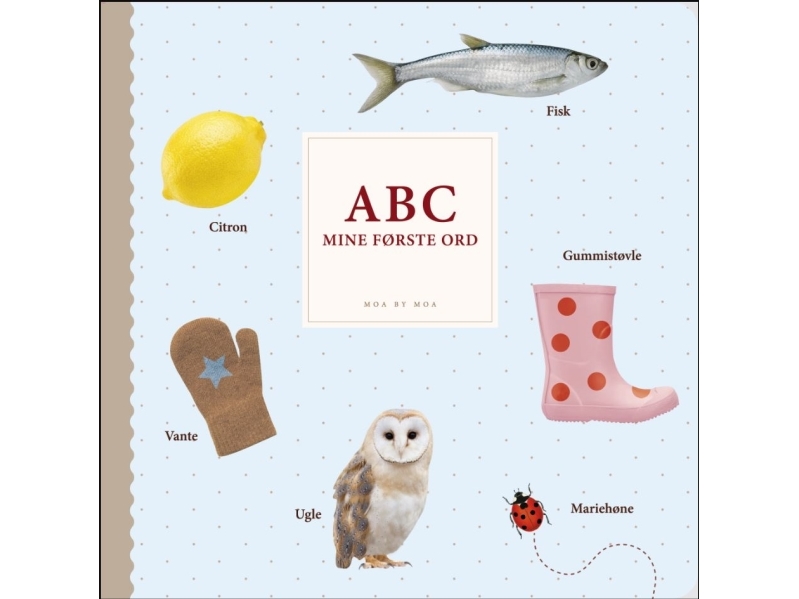 Abc Mine Første Ord | Moa By Moa