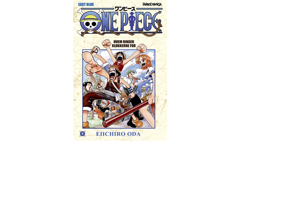 One Piece 5 (Sampakke: Kolli A 4 Stk.) | Eiichiro Oda | Sprache: Dänish