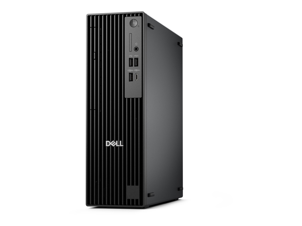 Dell Pro Slim Plus QBS1250 - AI PC - tynd desktop Core Ultra 7 265 / op til 5.3 GHz - RAM 32 GB - SSD 512 GB - NVMe, TLC - Intel Graphics - Gigabit E