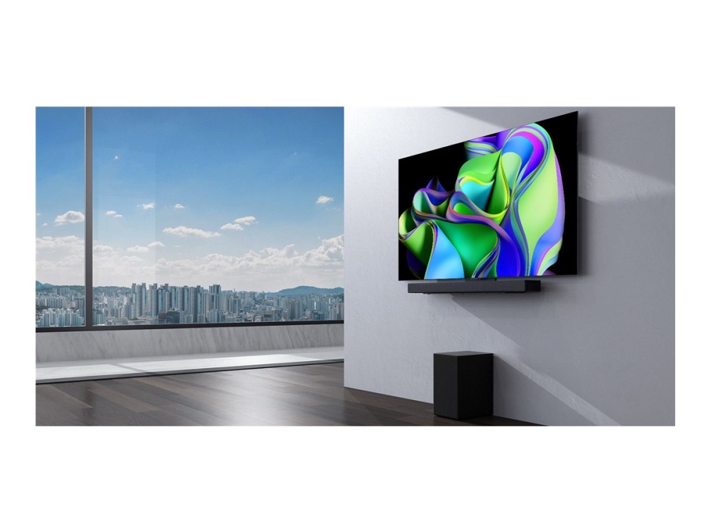 Lg Sc9s - Soundbar - Til Hjemmebiograf - 3.1.3 Kanal - Trådløs - Bluetooth, Wi-Fi - App-Styret - 400 Watt (I Alt)