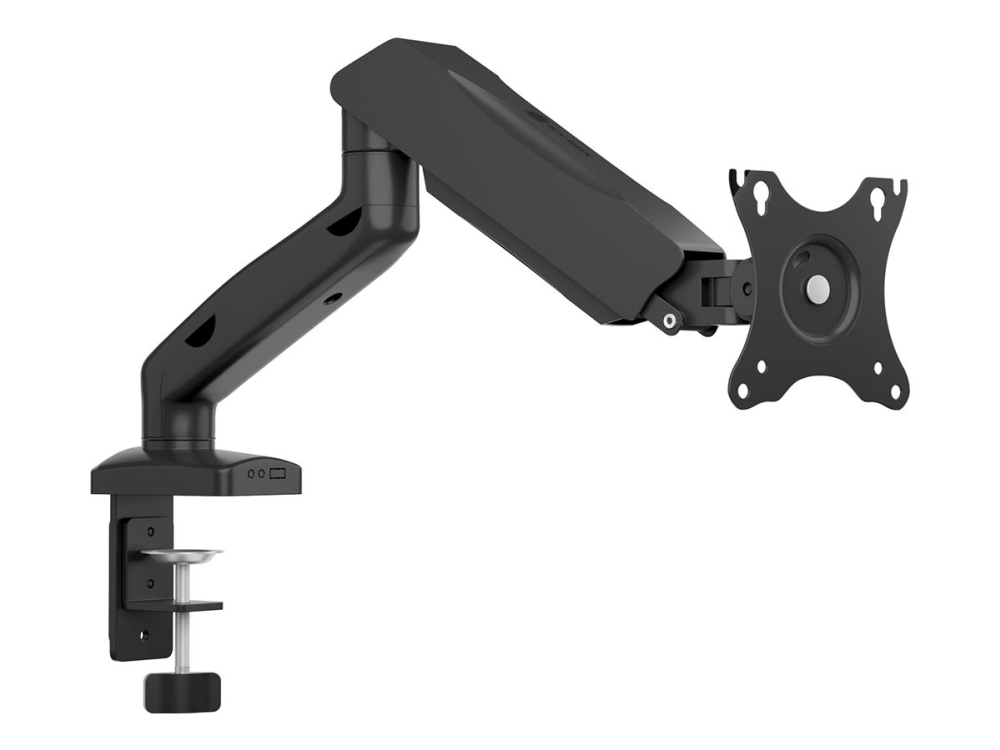 Icy Box Ib-Ms203-T, Monitorständer Mit Tischhalterung Für Einen Monitor Bis Zu 32" (81 Cm), Klemme/Durchführung, 9 Kg, 81,3 Cm (32"), 100 X 100 Mm, H