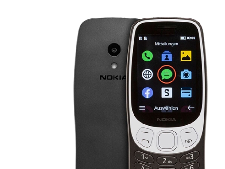 Mobilusis Telefonas Nokia 3210 Dual Sim, 4G Juoda, (Cz, Sk, Hu)