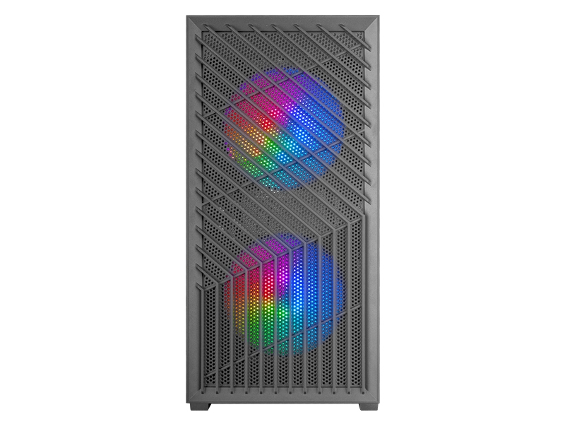 Mars Gaming Mc-Vortex, Mini Tower, Pc, Schwarz, Micro Atx, Mini-Itx, Netz, Sgcc, Gehärtetes Glas, Gaming