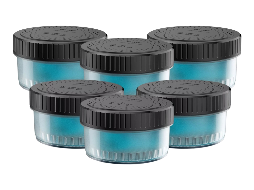 Philips CC16 - Rengöringspatron - för rakapparat (paket om 6) - för SHAVER Series 7000 | Hårvård - Skägg- / Hårtrimmer - Skär för rakapparater | GameStuff