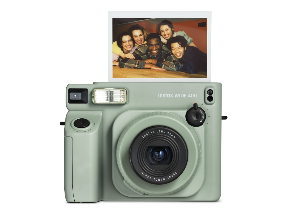 Fujifilm Instax Wide 400 - Instant kamera - objektiv: 95 mm - instax WIDE grøn