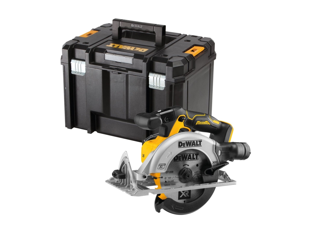 DeWALT DCS565NT-XJ - Cirkelsåg - sladdlös - 808 W - 165 mm - inget batteri, ingen laddare - SOLO
