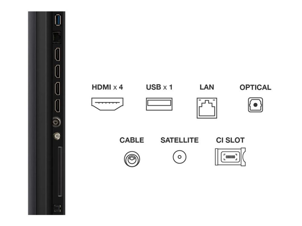 TCL 65C7K, 165,1 cm (65), 3840 x 2160 pikseliä, QD-Mini LED, Älytelevisio, Wi-Fi, Metallinen