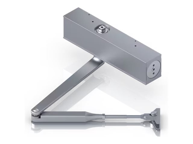 Ubiquiti Uacc-Doorcloser, Universal, Surface Mounted Door Closer (Regular Arm), Interior Door/Exterior Door, Grey, 180°, Aluminium