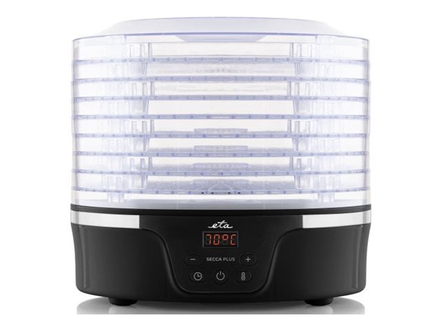 ETA Secca Plus 8301 90000 - Livsmedelstork - 380 W - svart | Köksapparater - Köksutrustning - Dehydratorer | GameStuff