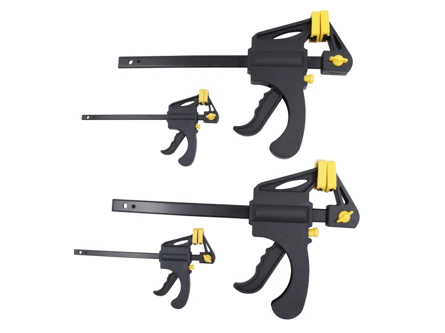 WORK It® ljusklämmor, 100/150 mm, 4 st | Verktyg & Verkstad - För verkstaden - Skruvstäd | GameStuff