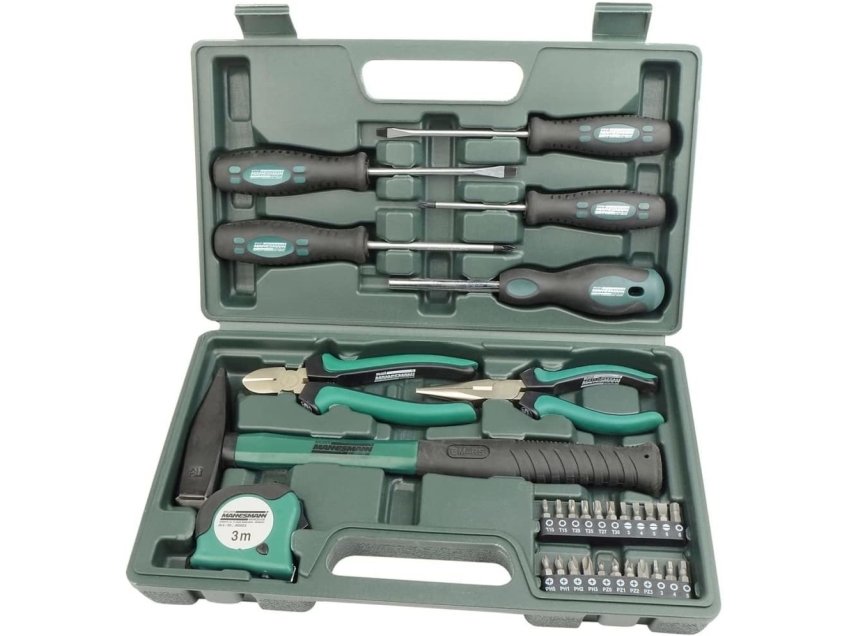 Brüder Mannesmann Mannesmann M29031 Verktygssats för gör-det-själv-arbete I väska 31 delar | Verktyg & Verkstad - För verkstaden - Verktygslåda & verktygssats | GameStuff