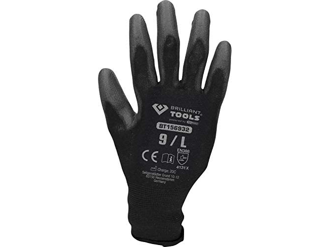 Brilliant Tools ?Bt156932, Værkstedshandsker, L, Voksen, Voksen, Unisex, Alle Årstider