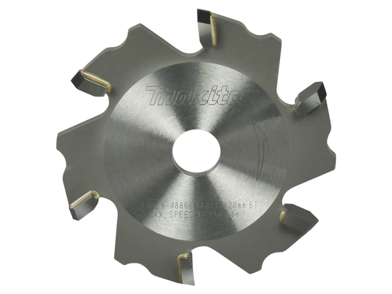 Makita B-48860 T.C.T. Säge 118X18x20mm 5° T6 Spezialisiert Für Aluminium Zusammensetzung