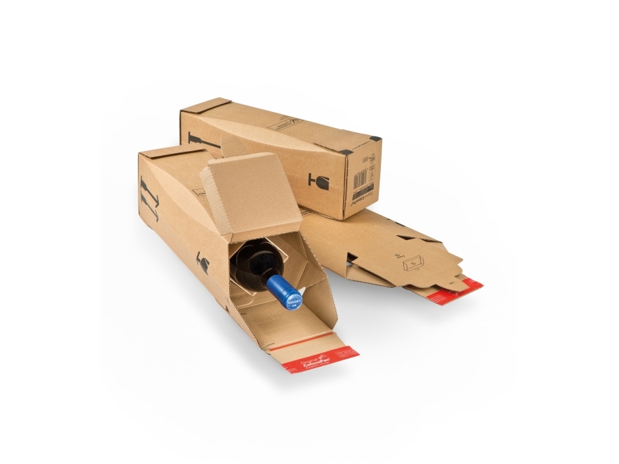Colompac CP181.101, Förpackningslåda, Leverans, Kartong, Brun, Rektangel, 305 x 74 x 74 mm | Papper & Emballage - Förpackning - Post & Poster lådor | GameStuff