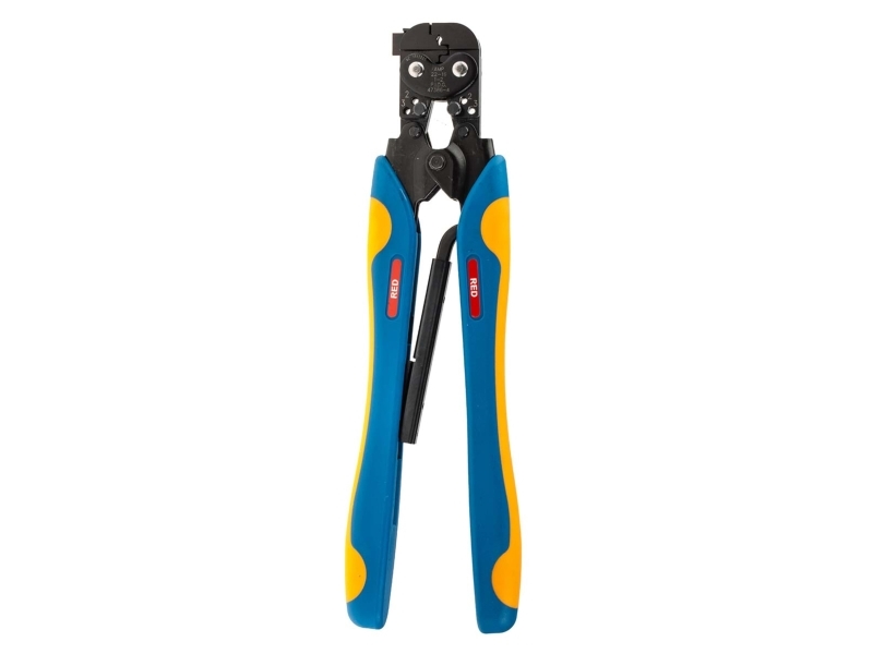 Te Connectivity Certi-Crimp Hand Ratcheting Crimp Tool For Pidg Splices, Pidg Terminals, Plasti-Grip Terminals, 0.3