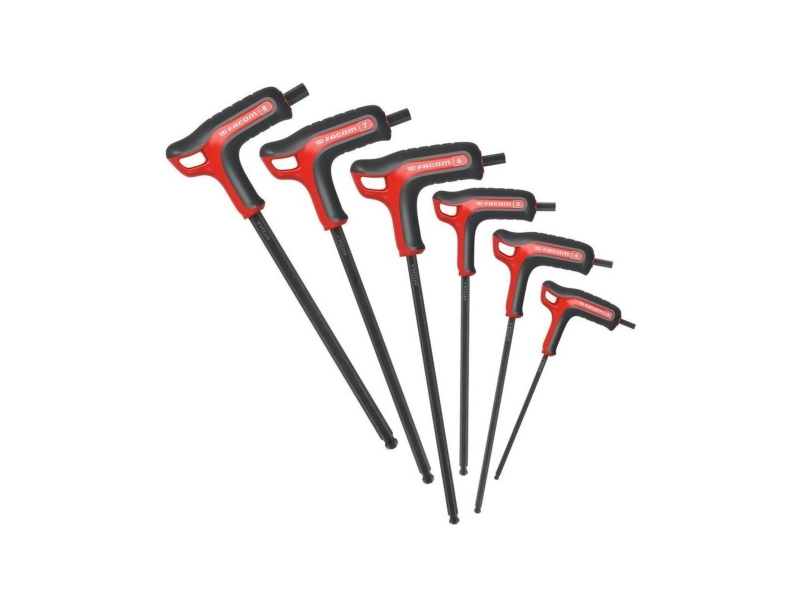 Facom Workshop Vinkelskruvmejslar 6 stycken Unbrako | Verktyg & Verkstad - Skruvmejsel - Skruvmejselset | GameStuff