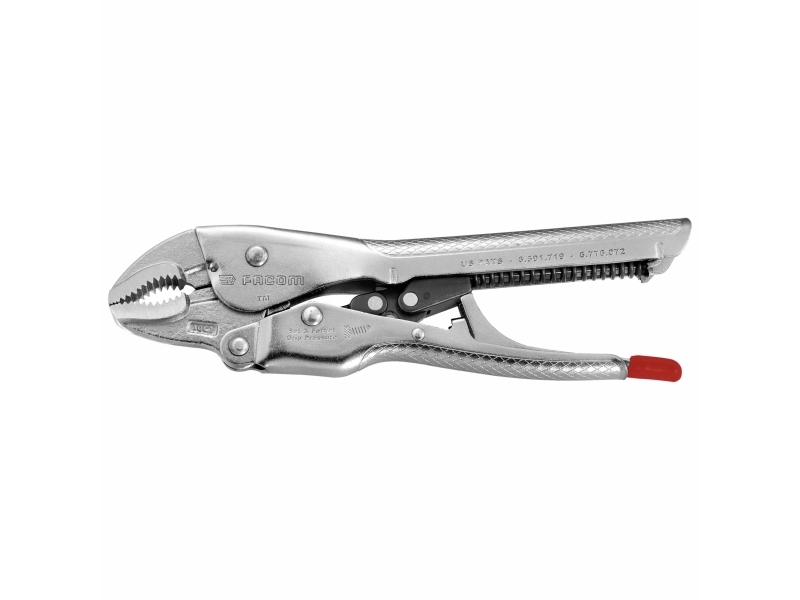 Facom 580.10 Automatisk Gribetang Halvrund 0 - 38 mm 250 mm | Verktyg & Verkstad - Tänger - Hålltång - låstång | GameStuff