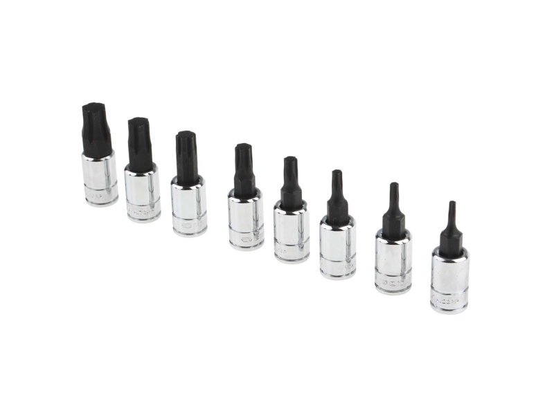 Facom Bit-Set 1/4 Zoll 8-Teilig Rtm.J8mgrppb Bit-Set 8-Teilig 1/4 (6,3 Mm)