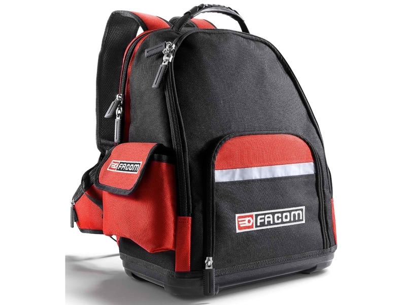 Laptop-Rucksack 38,1 Cm (15) Facom Schwarz, Rot