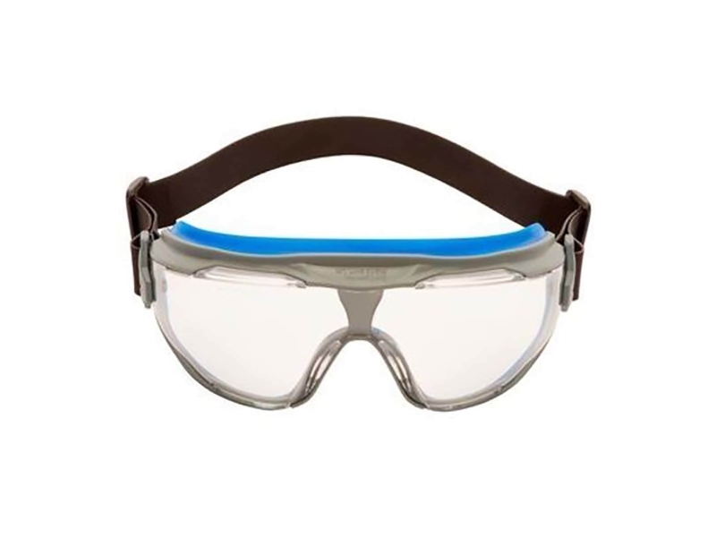 3M Goggle Gear Anti-Mist Uv Safety Goggles, Clear Pc Lens