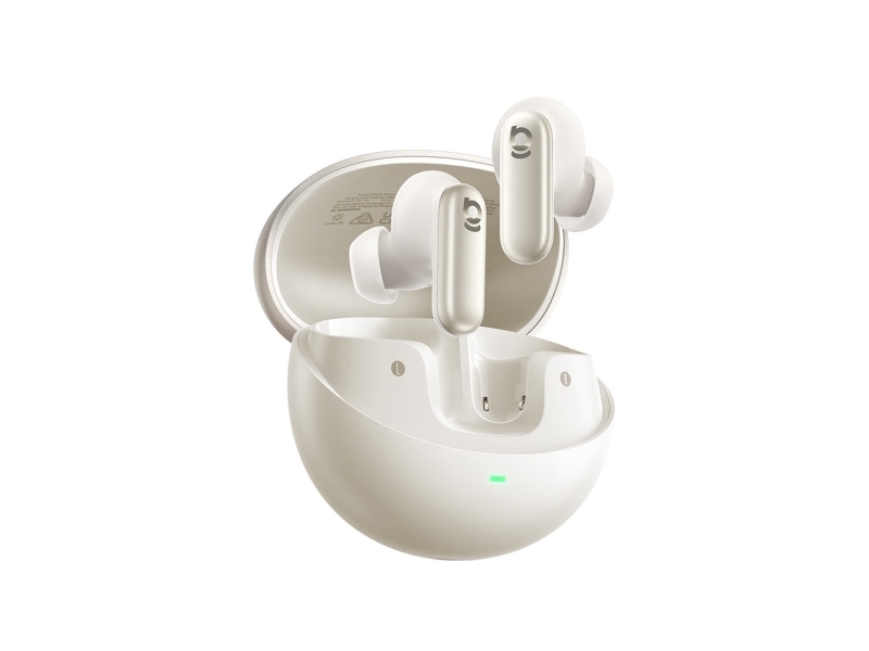 Baseus Kopfhörer Kopfhörer/Headphone Wireless In-Ear Konnektivität/Musik Bluetooth Weiß